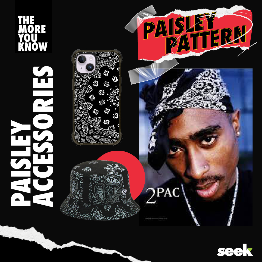The More You Know PAISLEY PATTERN SEEK